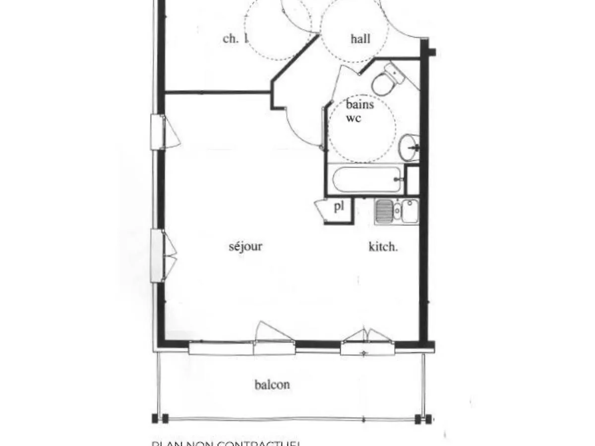 Appartement 3 Pieces 8 Pers, Balcon Sud-Ouest, Ski Aux Pieds, Animaux Acceptes, Les Menuires - Fr-1-452-90 Saint-Martin-de-Belleville